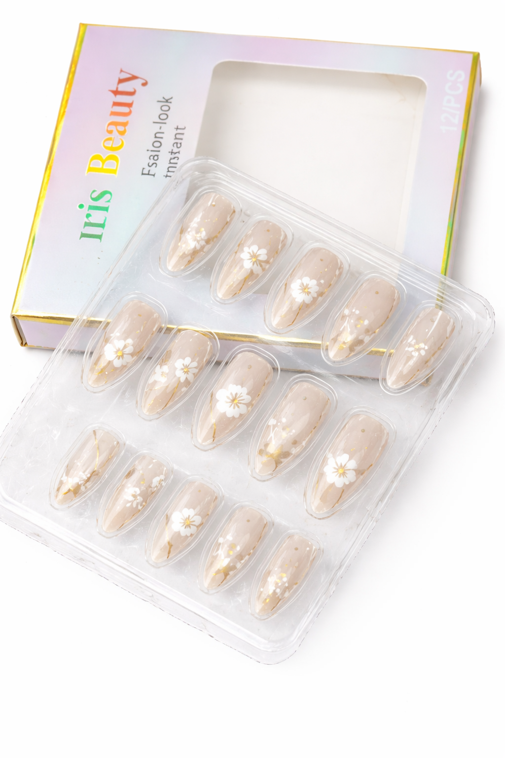 premium floral press on nails set premium floral press on nails set