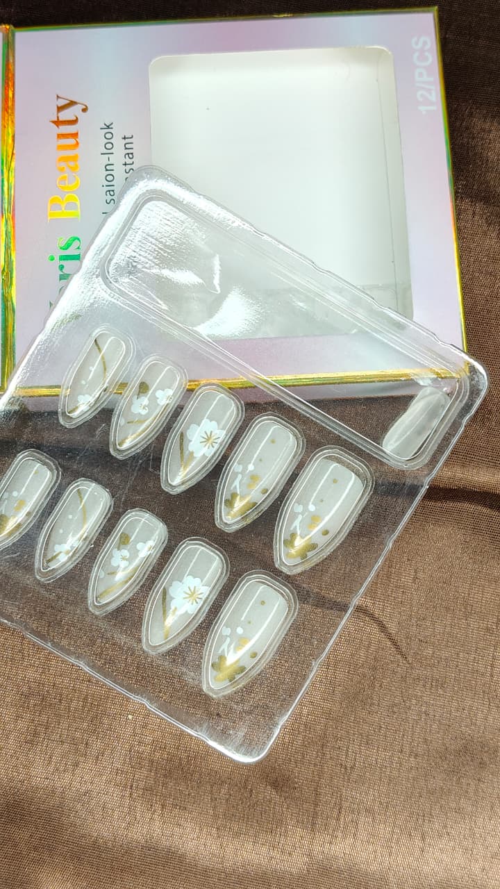 premium floral press on nails set premium floral press on nails set